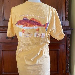 Southern marsh fishing t shirt